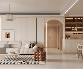 Modern A Living Room-ID:317297943