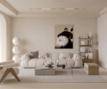 Modern A Living Room-ID:545439001