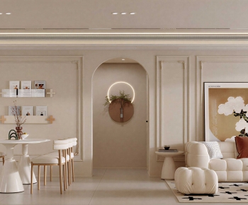 Modern A Living Room-ID:698147061