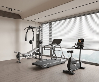 Modern Home Fitness Room-ID:993793964