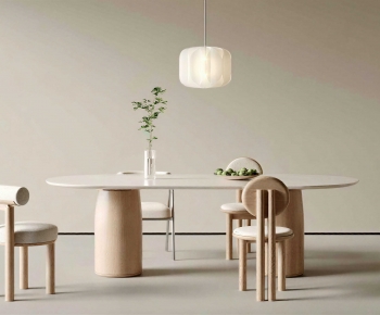 Modern Dining Table And Chairs-ID:701720955