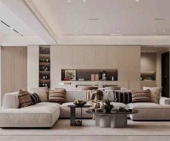 Modern A Living Room-ID:273520951