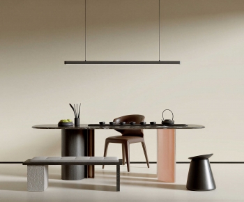 New Chinese Style Tea Tables And Chairs-ID:779546989