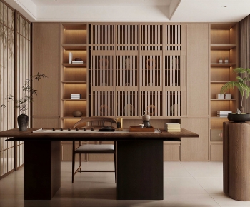 New Chinese Style Tea House-ID:970973017