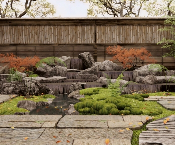 Japanese Style Courtyard/landscape-ID:979192024