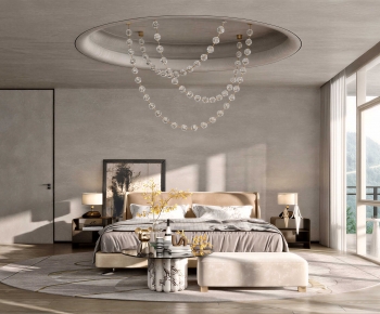 Wabi-sabi Style Bedroom-ID:556721931