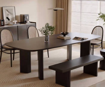 Modern Dining Table And Chairs-ID:742380649