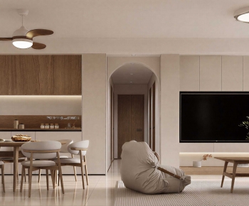 Modern A Living Room-ID:337302921