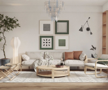 Nordic Style A Living Room-ID:213462112