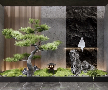 New Chinese Style Plant Landscaping-ID:166508912