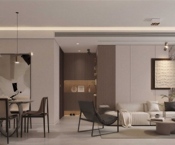 Modern A Living Room-ID:159521106