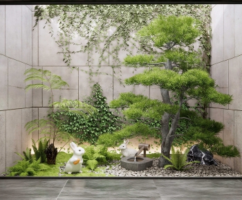 New Chinese Style Plant Landscaping-ID:231853019