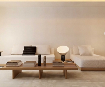 Wabi-sabi Style Sofa Combination-ID:779328116