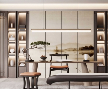 New Chinese Style Study Space-ID:237014068