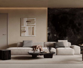 Modern A Living Room-ID:882474901