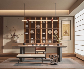 New Chinese Style Tea House-ID:830497986