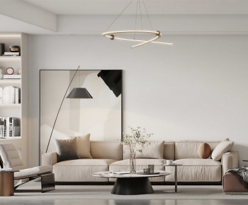 Modern A Living Room-ID:506410679