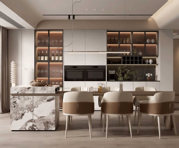 Modern Dining Room-ID:454453959