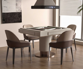 Modern Mahjong Tables And Chairs-ID:679690896