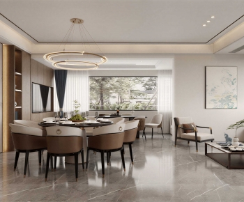 New Chinese Style Dining Room-ID:513225087