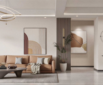 Modern A Living Room-ID:575526007