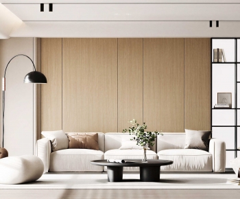 Modern A Living Room-ID:446670133