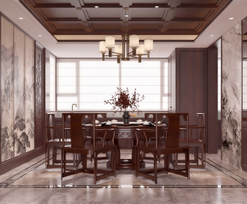 Chinese Style Dining Room-ID:441642059