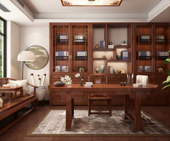 Chinese Style Study Space-ID:507308962