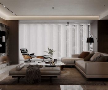 Modern A Living Room-ID:465677023