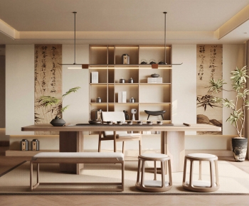 New Chinese Style Tea House-ID:197444928