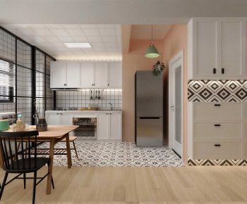 Nordic Style Dining Room-ID:556290118