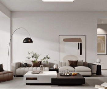 Modern A Living Room-ID:524246933