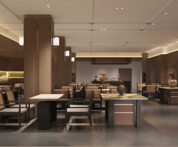 New Chinese Style Dining Room-ID:446230899