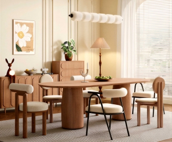 Modern Dining Table And Chairs-ID:254602917