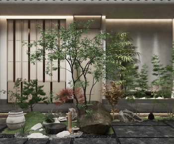 Japanese Style Courtyard/landscape-ID:221199991