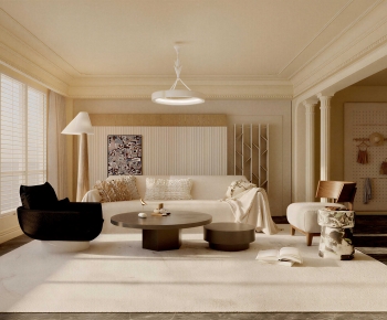French Style A Living Room-ID:753839971
