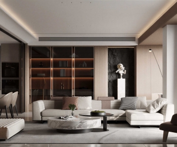 Modern A Living Room-ID:857570275