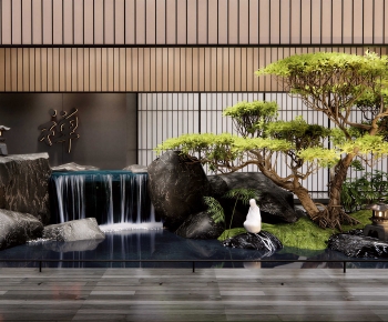 Japanese Style Courtyard/landscape-ID:550221929