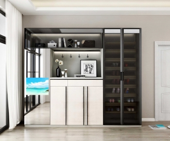 Modern Shoe Cabinet-ID:461107028