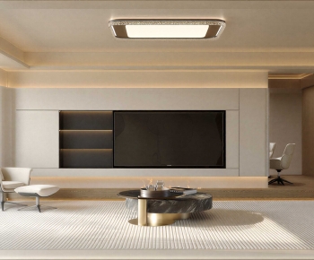 Modern A Living Room-ID:642565976