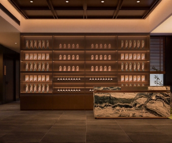 New Chinese Style Smoke Hotel-ID:703665973