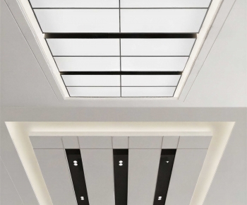 Modern Suspended Ceiling-ID:616885909