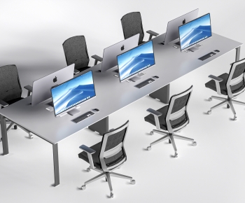 Modern Office Desk And Chair-ID:825612077