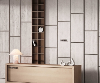 Modern Reception Desk-ID:101044893