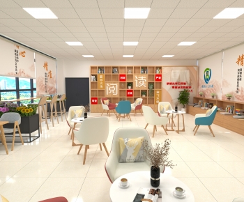 Modern Children's Reading Room-ID:309252986