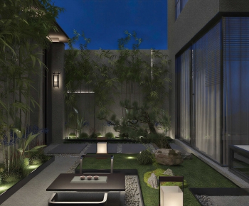 Modern Courtyard/landscape-ID:447627075