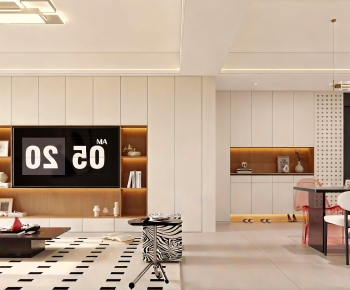 Modern A Living Room-ID:153467895