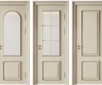 French Style Single Door-ID:443790911