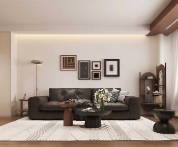Modern A Living Room-ID:963218936
