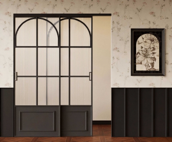 French Style Sliding Door-ID:110801949